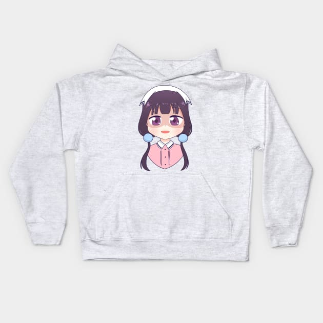 Maika Sakuranomiya Kids Hoodie by Oricca